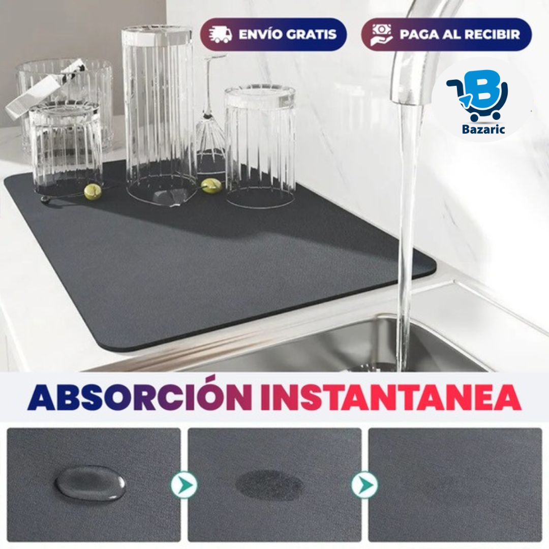 Tapete Ultra Absorbente - Mantén tu hogar seco y limpio al instante