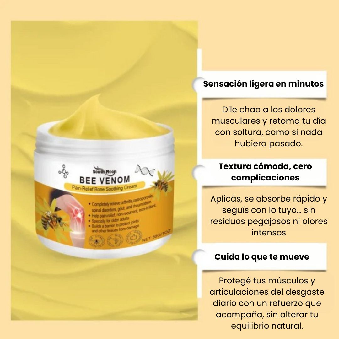 BEE VENOM - Crema para el dolor muscular y articular