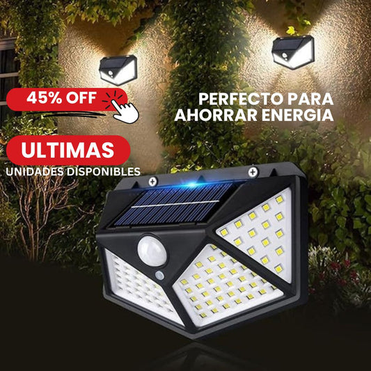 LAMPARA SOLAR LED PARA EXTERIORES