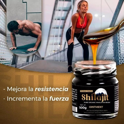 Shilajit Forte - Energía y Vitalidad Natural en Cada Dosis